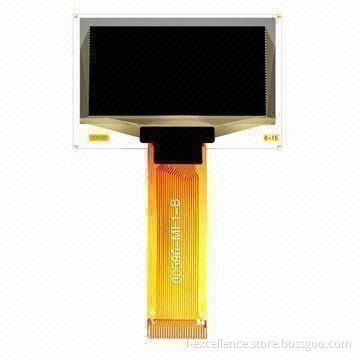 1.54-inch OLED Display Module with Yellow Color, High Brightness and Wide Temperature Range